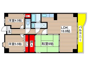 アメニティ雁道の物件間取画像